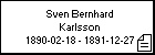 Sven Bernhard Karlsson