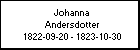 Johanna Andersdotter