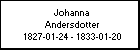 Johanna Andersdotter