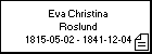 Eva Christina Roslund