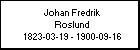 Johan Fredrik Roslund
