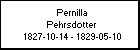 Pernilla Pehrsdotter