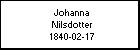 Johanna Nilsdotter
