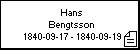 Hans Bengtsson