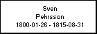 Sven Pehrsson