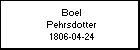 Boel Pehrsdotter