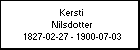 Kersti Nilsdotter