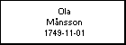 Ola Mnsson