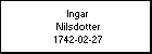 Ingar Nilsdotter