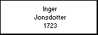 Inger Jonsdotter