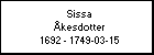 Sissa kesdotter