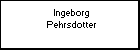 Ingeborg Pehrsdotter
