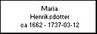 Maria Henriksdotter