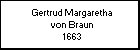 Gertrud Margaretha von Braun