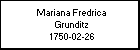 Mariana Fredrica Grunditz