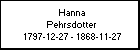 Hanna Pehrsdotter