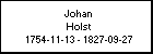 Johan Holst