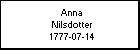 Anna Nilsdotter