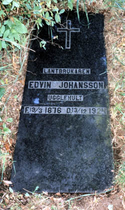 Edvin Johansson – efter