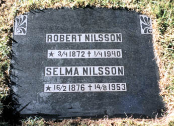 Robert och Selma Nilsson – efter