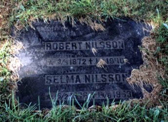 Robert och Selma Nilsson – före