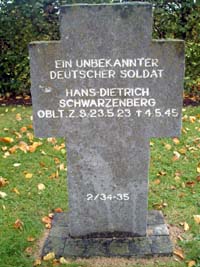 Ein unbekannter deutscher Soldat–Hans-Dietrich Schwarzenberg